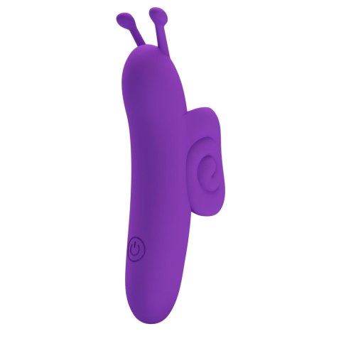 PRETTY LOVE - Snail Honey Finger: Wibrator na Palec z 10 Trybami Wibracji i Funkcją Pamięci