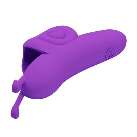 PRETTY LOVE - Snail Honey Finger: Wibrator na Palec z 10 Trybami Wibracji i Funkcją Pamięci