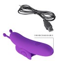PRETTY LOVE - Snail Honey Finger: Wibrator na Palec z 10 Trybami Wibracji i Funkcją Pamięci