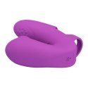 PRETTY LOVE - Super Finger ATHENA Purple, 7 funkcji wibracji, 7 funkcji pulsacyjnych, funkcja pamięci
