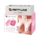 PRETTY LOVE - Różane Pudełko Niespodzianek: 12 Wibracji i 3 Tryby Elektrostymulacji