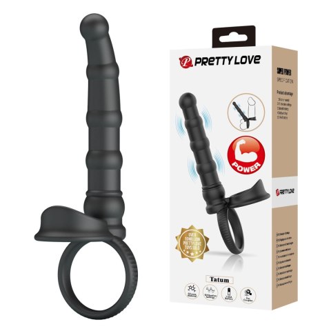 PRETTY LOVE - Tatum: Pierścień Erekcyjny z 10 Trybami Wibracji