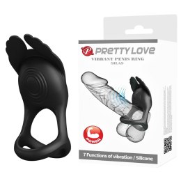 PRETTY LOVE Silas – Wibrujący Pierścień Erekcyjny z 7 Funkcjami