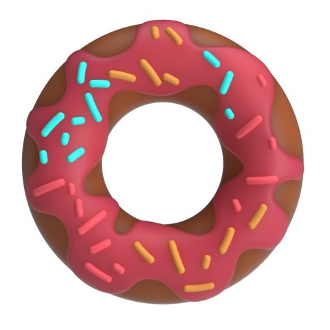 Pretty Love Berry – Zmysłowy Pierścień Erekcyjny Donut z Supermiękkiego Silikonu
