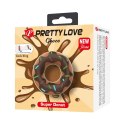 Pretty Love Choco 'Słodki Pączek' – Silikonowy Pierścień Erekcyjny