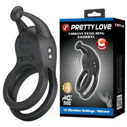 Wibrujący Podwójny Pierścień Erecyjny Pretty Love Goodwin