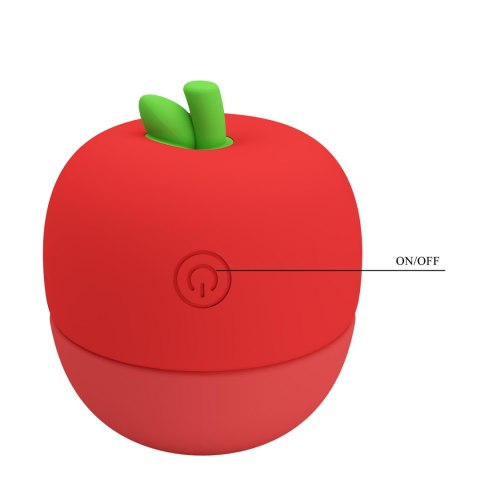 APPLE SECRET – Stymulator Łechtaczki z 12 Trybami Lizania, Silikon ABS