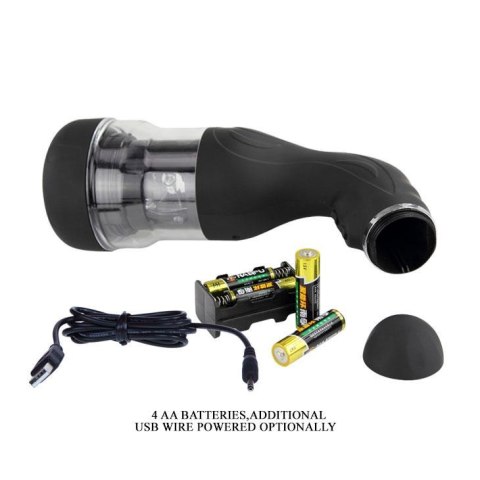 BAILE - Obrotowy Stymulator Penisa z 5 Funkcjami USB
