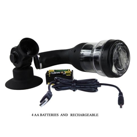 BAILE - Obrotowy Masturbator USB z 5 Trybami Stymulacji