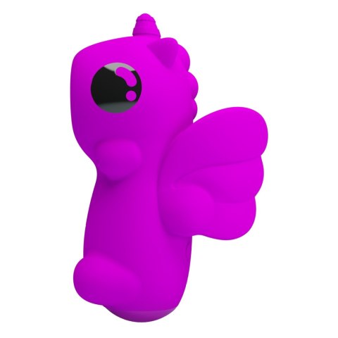 Magic Unicorn: Wibrator na palec z 10 funkcjami pulsacyjnymi i pamięcią ustawień