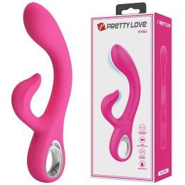 PRETTY LOVE - Fritz, Luksusowy Wibrator Króliczek z 12 Programami Wibracji