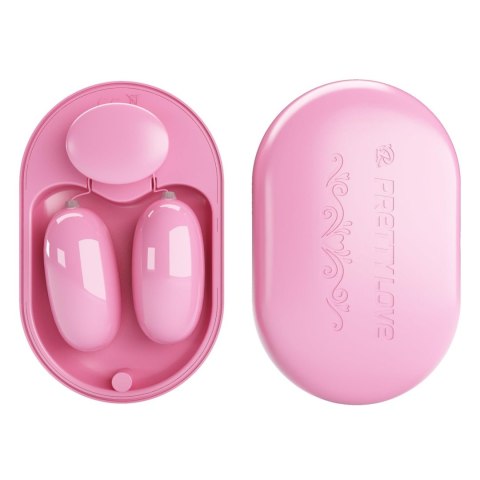 PRETTY LOVE – Różowy Mini Wibrator „Fun Box” z 12 Funkcjami Wibracji