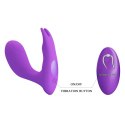 PRETTY LOVE Idabelle Fioletowy – Dyskretny Wibrator G-Spot i Łechtaczki z Pilotem, 12 Funkcji Wibracji i 12 Fal Pulsacyjnych
