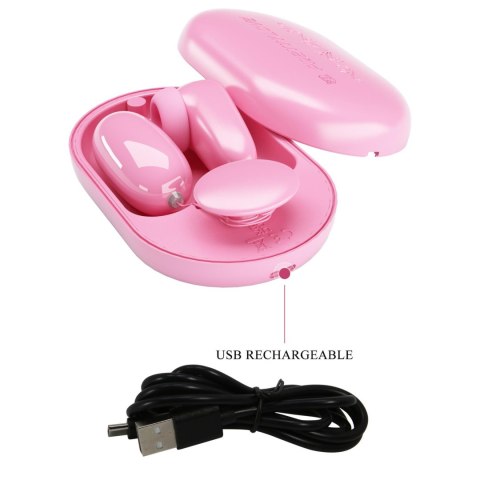 PRETTY LOVE - Magic Box Różowy, 12 funkcji wibracji i 7 trybów pulsacyjnych
