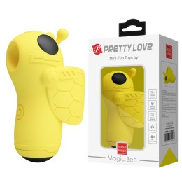 PRETTY LOVE - Subtelny Wibrator na Palec FingerMagic Bee, 10 funkcji pulsacyjnych
