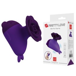 Mini Wibrator Pretty Love Dolphin – Fioletowy