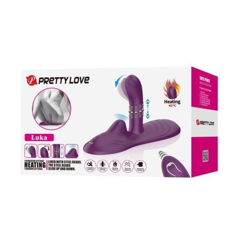 Pretty Love Luka: Rozgrzewająca Podkładka Wibracyjna do Siedzenia