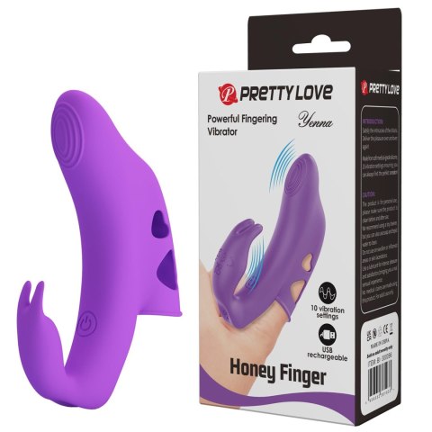 Yenna Honey Finger – Wibrator Palcowy z 10 Funkcjami Wibracji