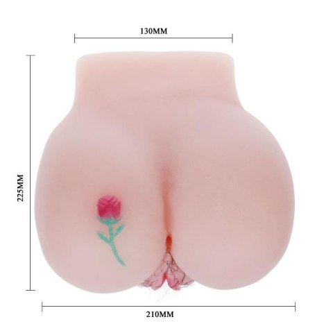 BAILE Princess - Wibrujący Masturbator Waginalny i Analny