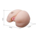 BAILE - Realistyczny Masturbator Pochwa i Odbyt z Wibracją, Rotacją, Ogrzewaniem i Funkcją Dźwiękową