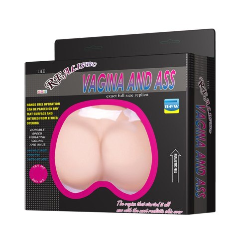 BAILE - Luksusowy Masturbator Anatomiczny z Funkcją Grzania, Wibracjami i Dźwiękami Erotycznymi