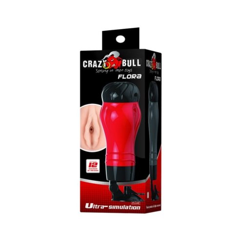 CRAZY BULL FLORA – Analny Stymulator z 12 Intensywnymi Trybami Wibracji