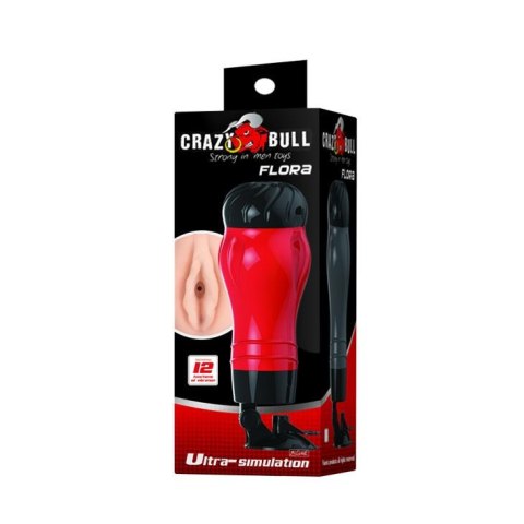 CRAZY BULL FLORA - Realistyczny Masturbator Waginalny