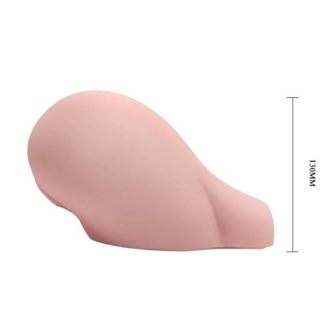 CRAZY BULL Rose - Realistyczny Masturbator Wibrujący z 6 Funkcjami (Pochwa i Odbyt)