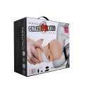 CRAZY BULL Rose - Realistyczny Masturbator Wibrujący z 6 Funkcjami (Pochwa i Odbyt)