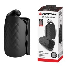 PRETTY LOVE – Czarny Wibrujący Trener Żołędzi, 10 Funkcji Wibracji