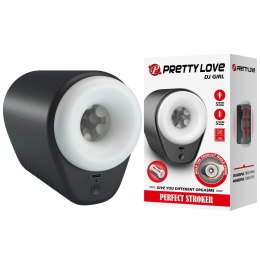 PRETTY LOVE - Dj Girl: Masturbator z 5 Funkcjami Wibracji i 5 Trybami Ruchu Posuwistego
