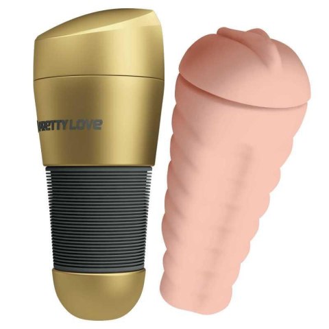 PRETTY LOVE - KITTY Gold - Masturbator Cyber Skin