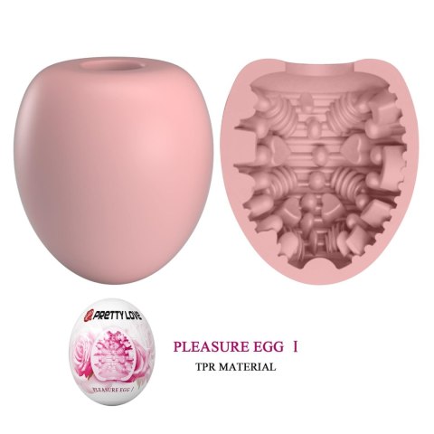 PRETTY LOVE – Pleasure Egg I: Sensualny Masturbator Ręczny, ABS/TPR