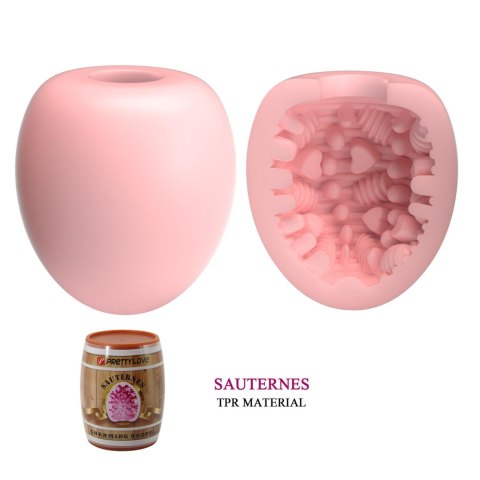 PRETTY LOVE - SAUTERNE: Urokliwy Masturbator Beczkowy TPR/ABS