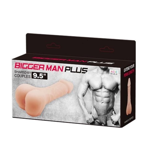 BAILE Bigger Man Plus 9,5'' – Intensywny Masturbator Analny