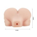 BAILE - Realistyczny Masturbator z Podwójnymi Otworami i Wibracją