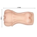CRAZY BULL - Realistyczny Masturbator Waginalny 3D z Lubrykantem Wodnym