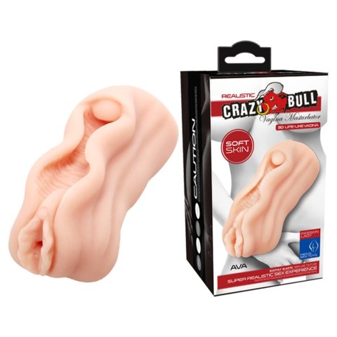 CRAZY BULL - AVA Realistyczny Masturbator Waginalny TPR