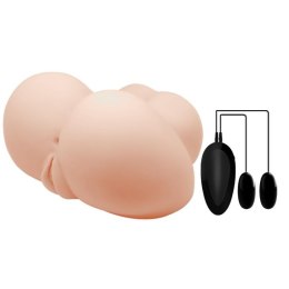 CRAZY BULL - Wibrujący Masturbator w Kształcie Pośladków