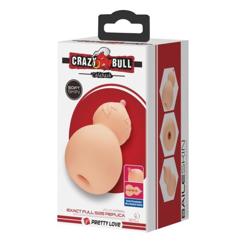 CRAZY BULL Calabash – Zmysłowy Masturbator Męski TPR