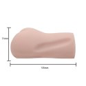 CRAZY BULL - Realistyczny Masturbator Analny 3D w Kształcie Pośladków, Kompatybilny z Lubrykantami Wodnymi