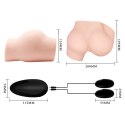 CRAZY BULL - Realistyczny Masturbator Waginalny i Analny z Wibracjami