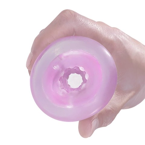 PRETTY LOVE - Przezroczysty Masturbator z Wirującą Cewką