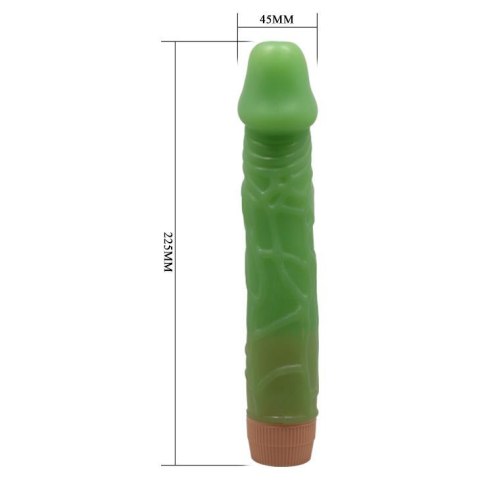Wibrator BAILE Barbara 8.8'' – Szmaragdowa Przyjemność z Wieloma Prędkościami