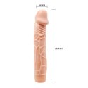 BAILE - BOB Realistyczne Wibracyjne Dildo Soft Skin 22,5 cm
