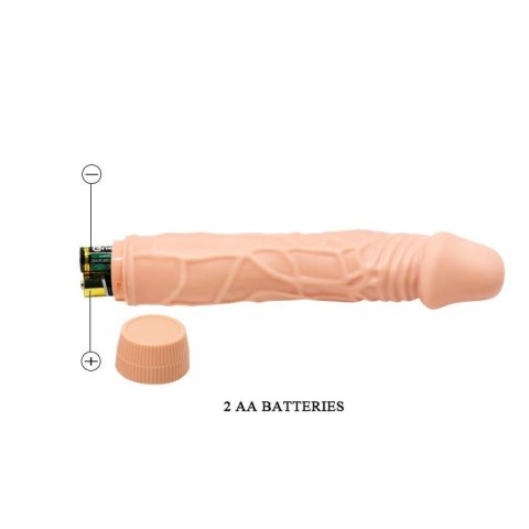 BAILE - BOB Realistyczne Wibracyjne Dildo Soft Skin 22,5 cm