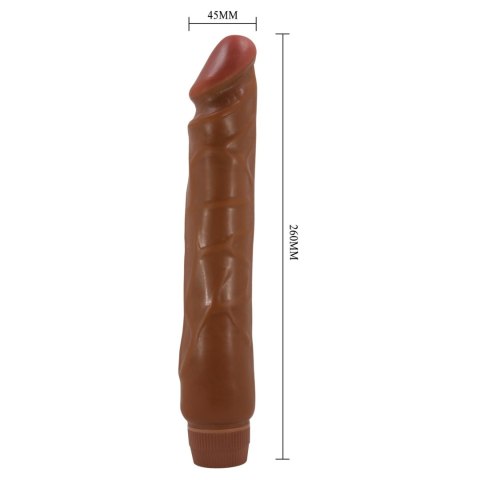 BAILE Barbara Jack 10'' – Realistyczny Wibrator z Wielostopniowymi Wibracjami