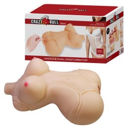 Masturbator Waginalny i Analny Crazy Bull Diana