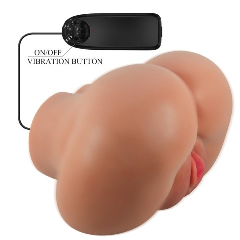 LUNA: Realistyczny Masturbator z Podwójnym Wejściem (Pochwa/Anus)