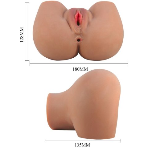 MILA, Realistyczny dwuwejściowy masturbator z opcją pochwy i odbytu